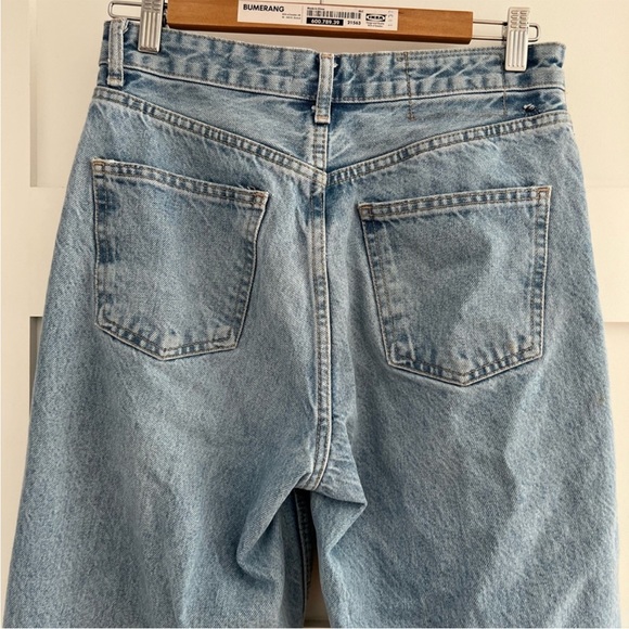 Zara TRF Ripped wide leg jeans size 6 - Picture 10 of 13